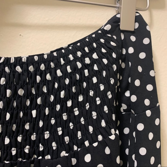 Black and White Polka Dot Pants - Picture 2 of 5